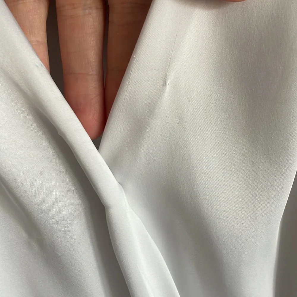 Michael Kors White Silk Sleeveless‎ Blouse